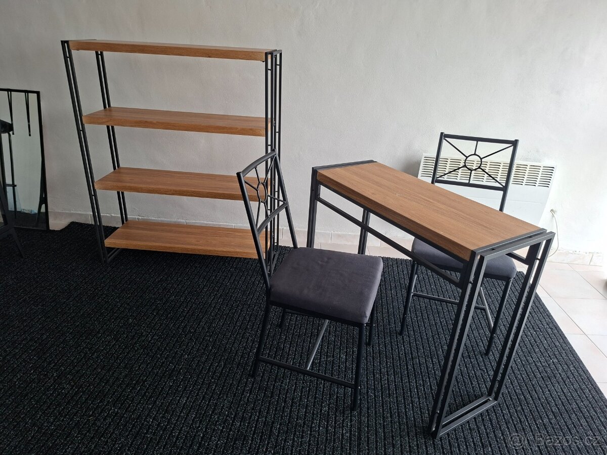 Stul, knihovna, zidle