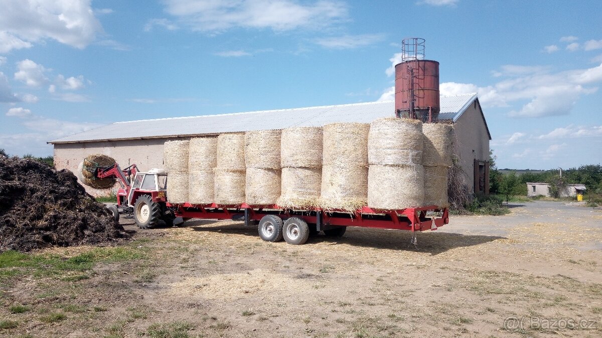 Prodám přepravník na balíky slámy