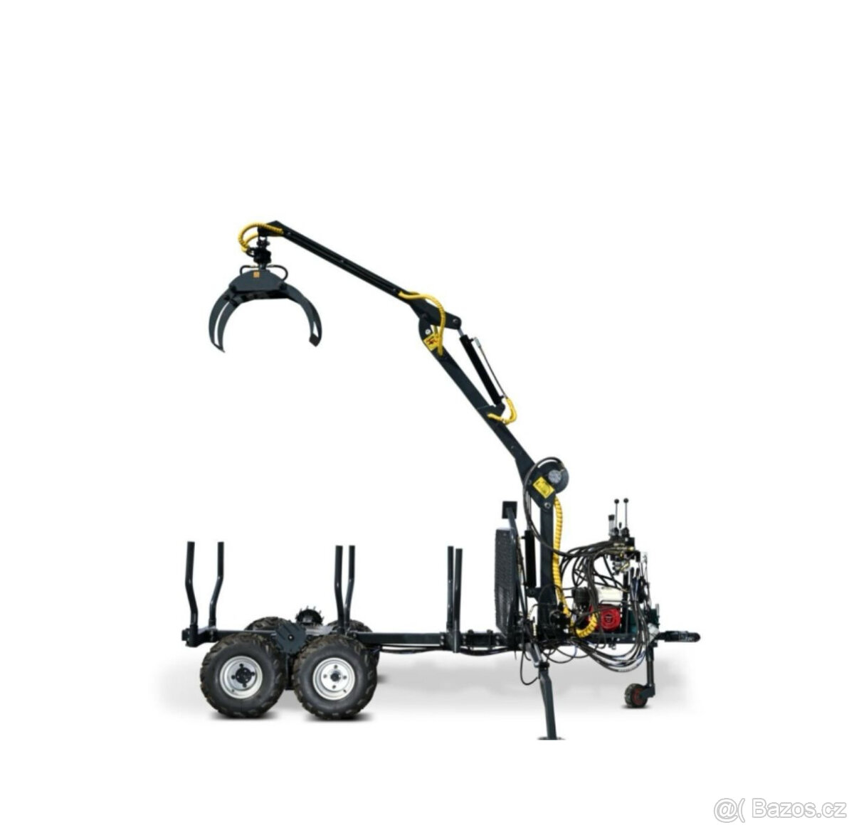 vyvážečka vyvážecí vlek teleskopická ruka 1,5T 4wd