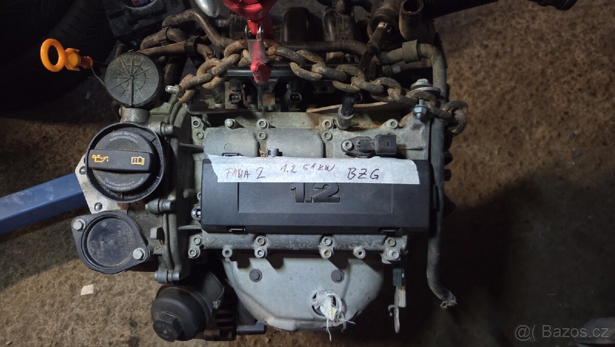 Motor Škoda Fabia 1.2 51 kW BZG