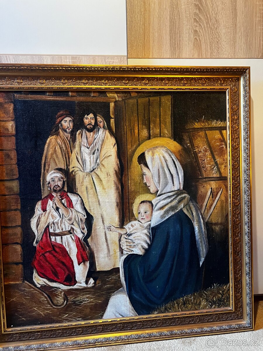 Prodám malbu, obraz - 2000 bez rámu