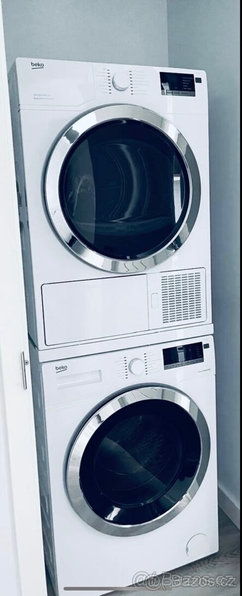 Pračka beko + sušička beko set 8kg