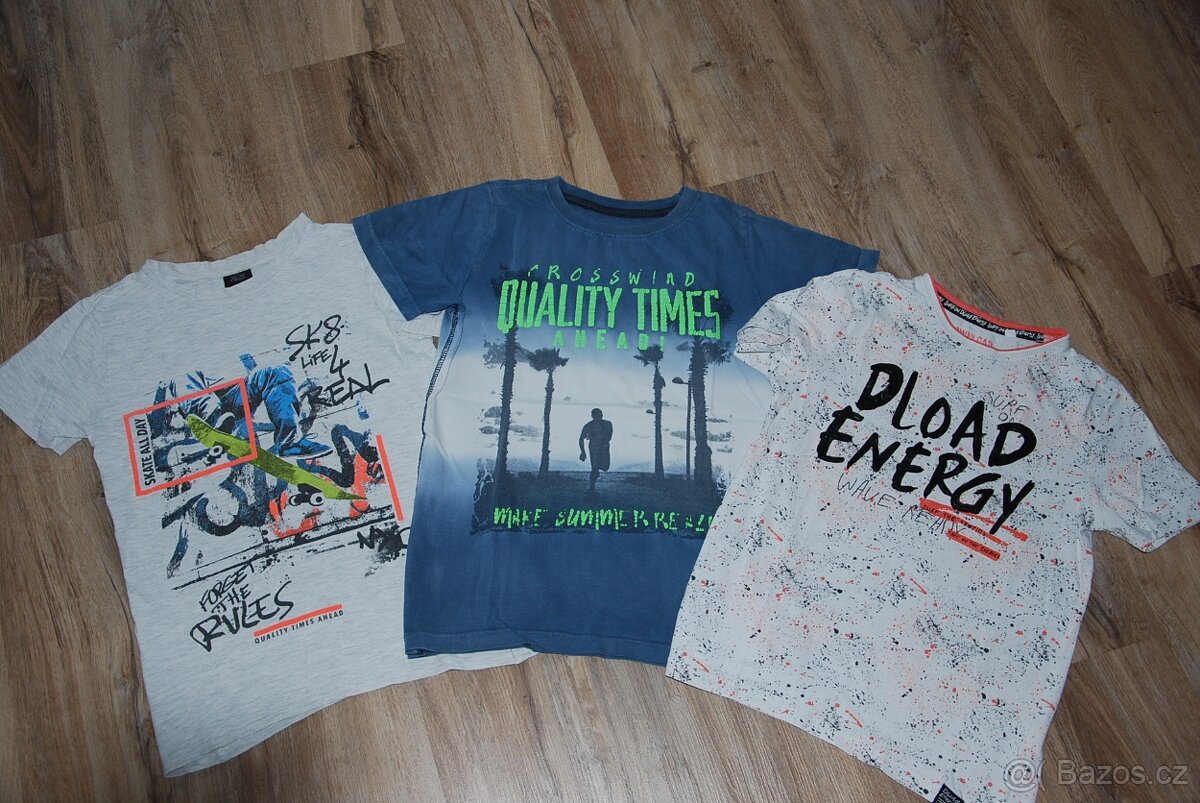 Tričko krátký rukáv vel. 134/140, Takko, C&A