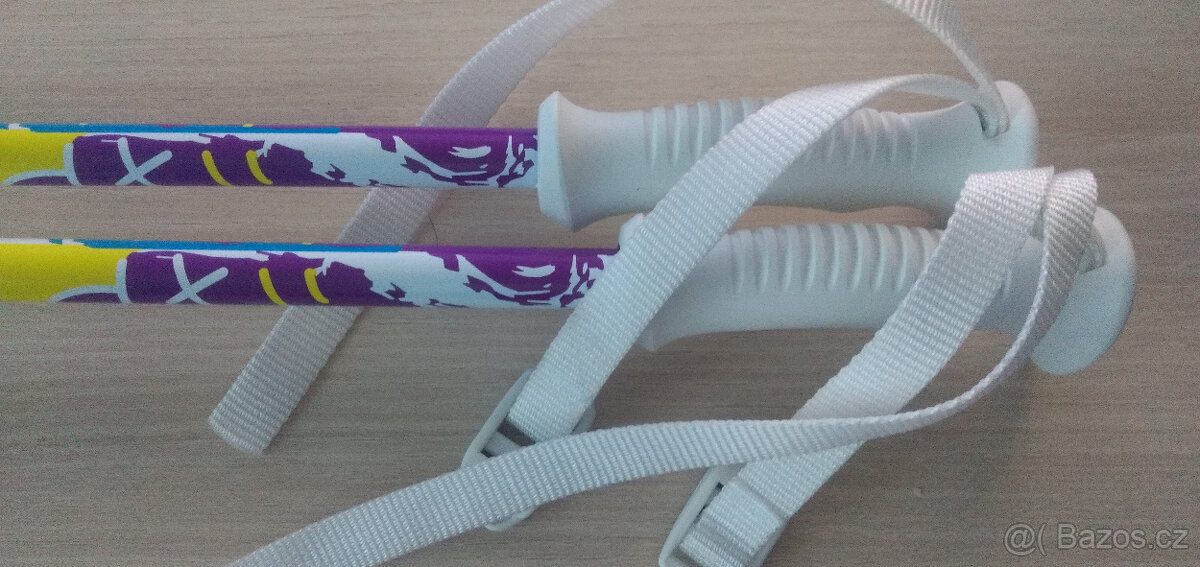 NOVÉ dětské lyžařské hůlky Sporten délka 85 cm