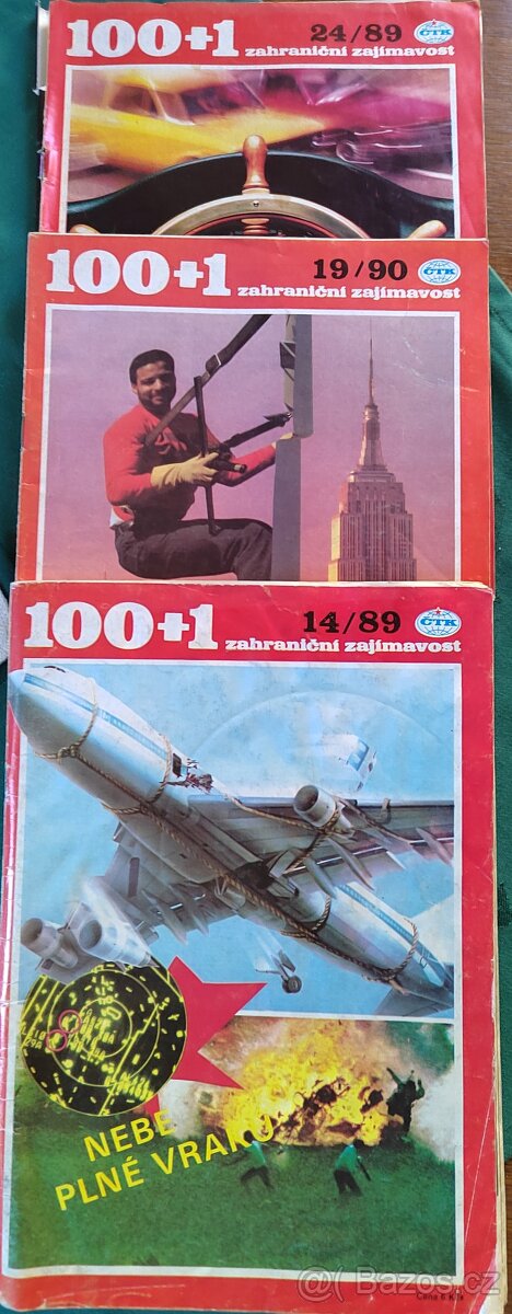 Anglické prac.sešity, časopisy Mateřdouška,100+1,kniha