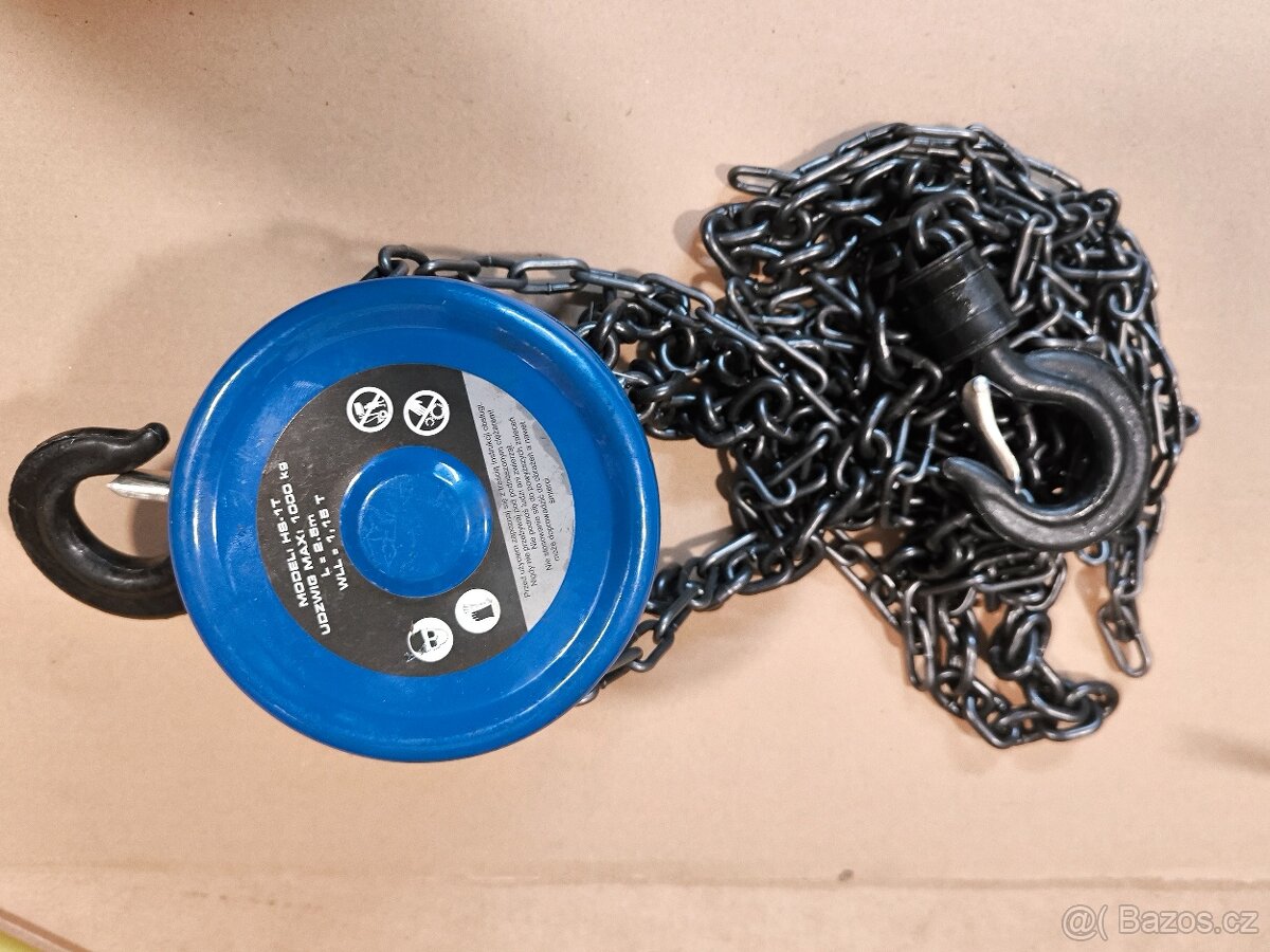 Řetězový kladkostroj 1T