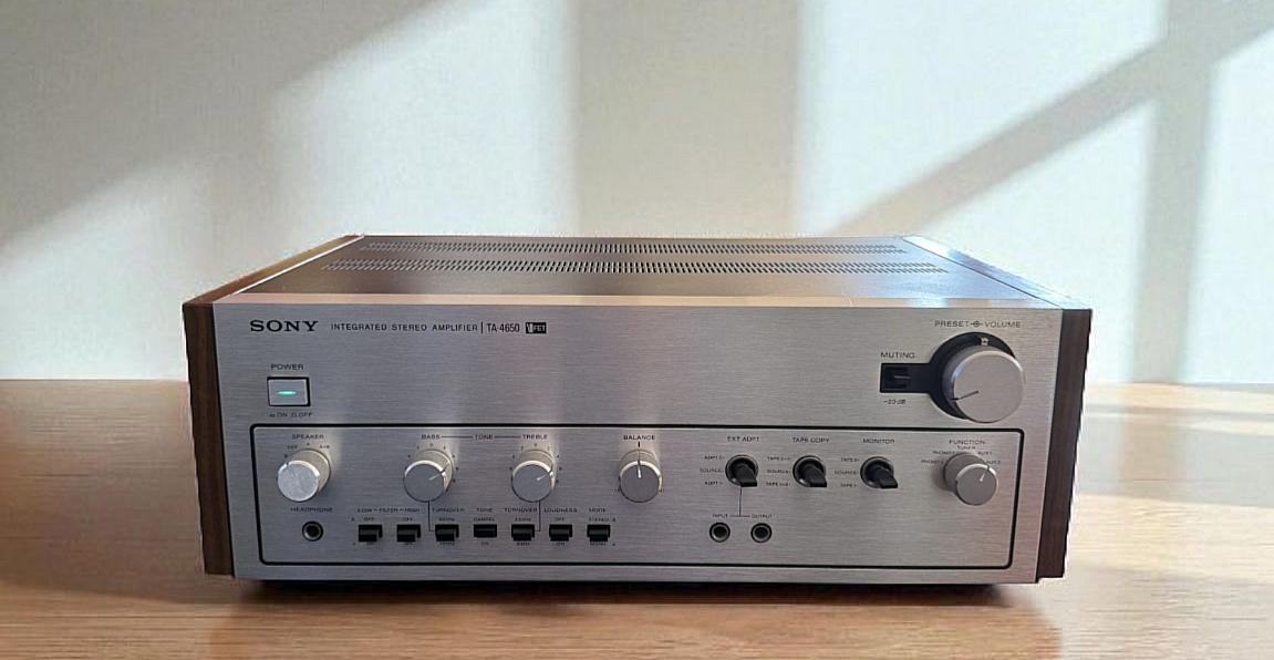 SONY TA-4650 V-FET STEREO AMPLIFIER