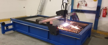 Plazmový řezací stroj Cybertronic 3000x1500