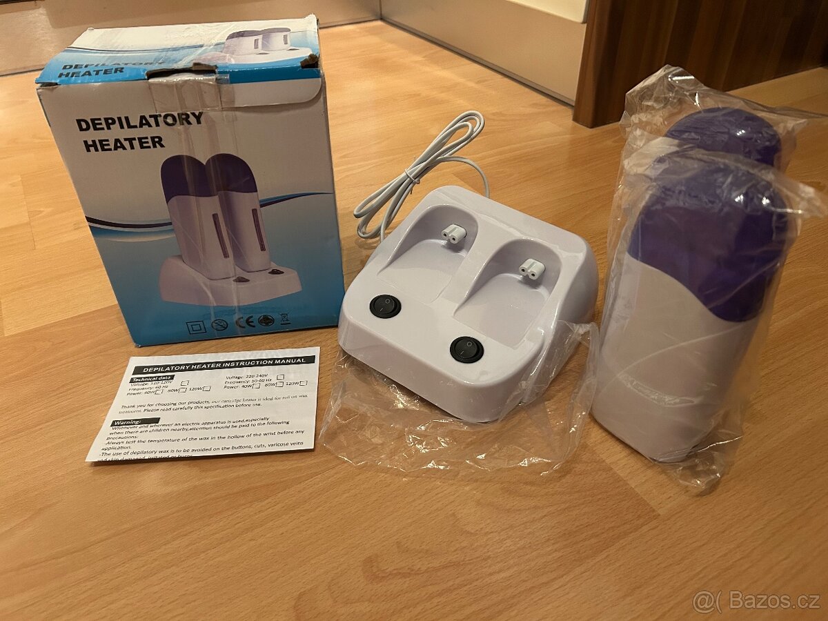 Epilační ohřívač duo