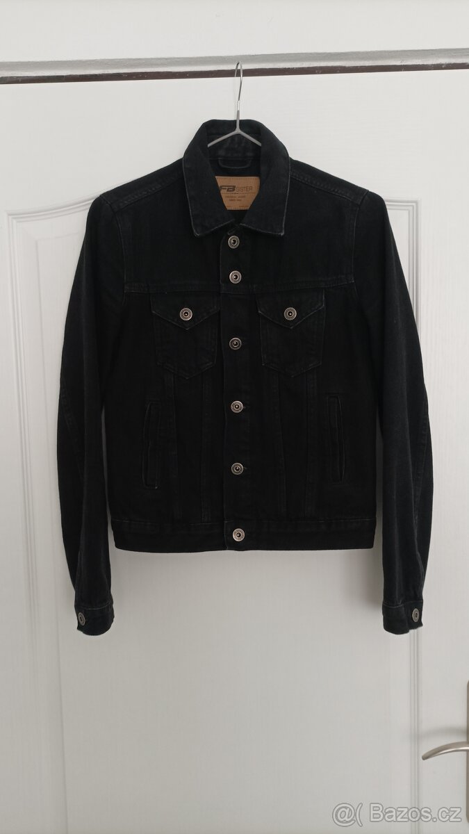 Top stav riflová bunda, džiska