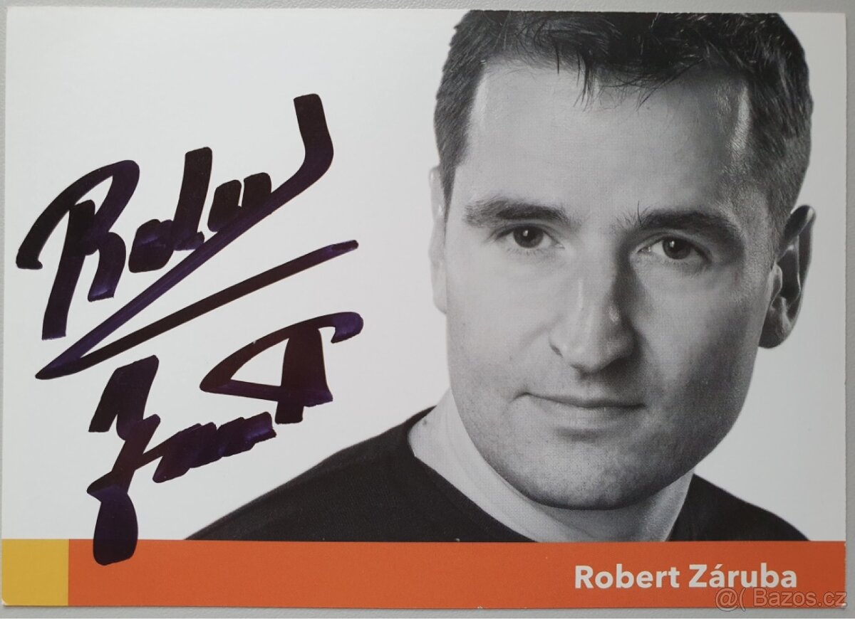 Autogram Roberta Záruby