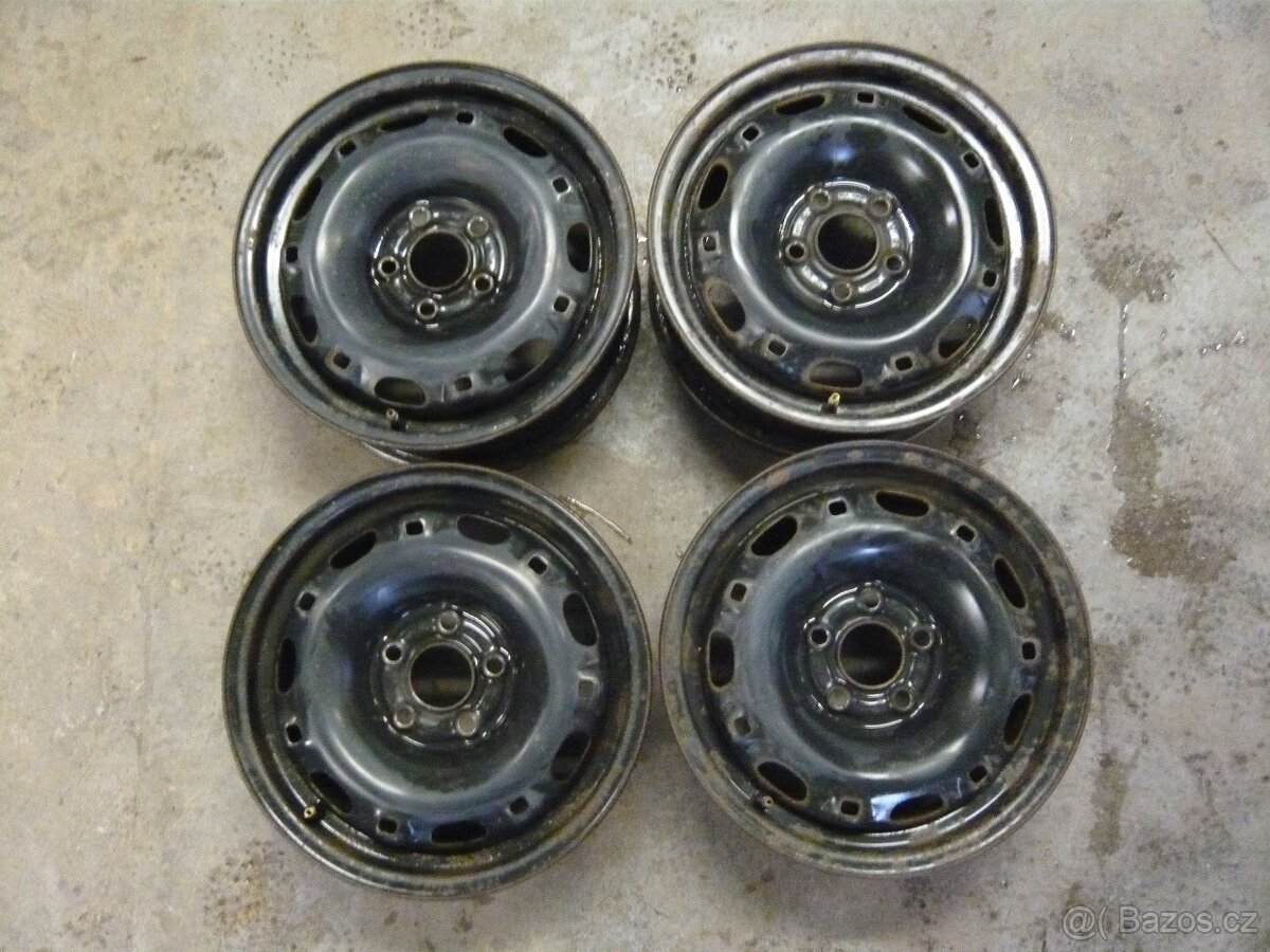 Originál disky Škoda 14" kola 14", disky 14". - -