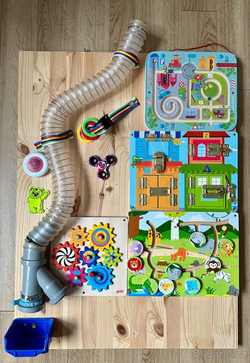 Senzorická manipulační tabule