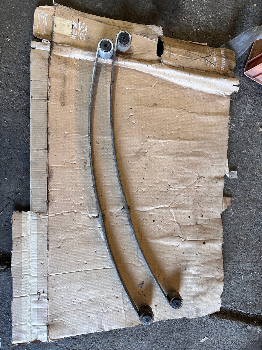 Jednolistové pružiny na Ford Capri