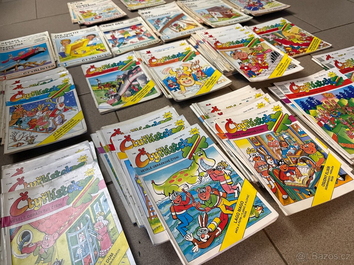 Čtyřlístek - 94 kusů