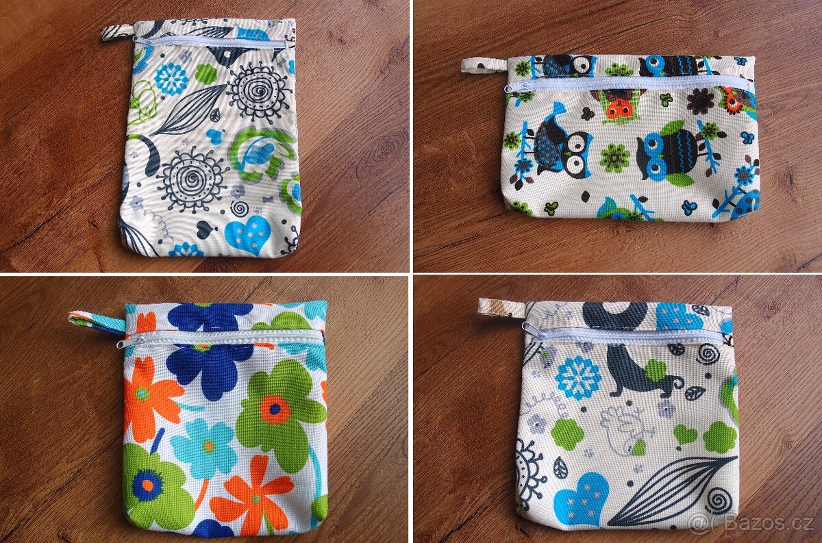 NOVÝ nepromokavý pytlík různé vzory