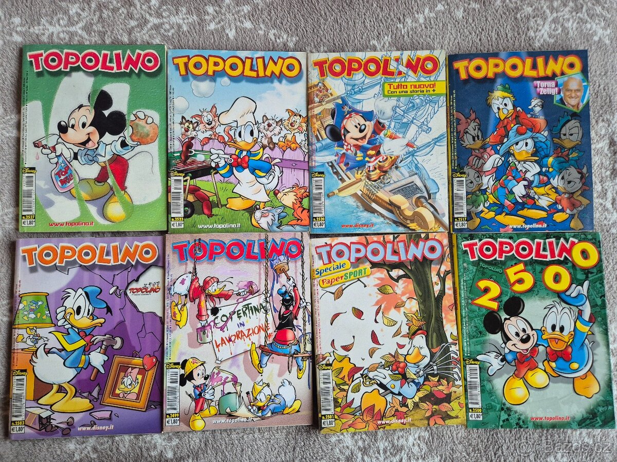 Topolino 32 čísel + Paperino