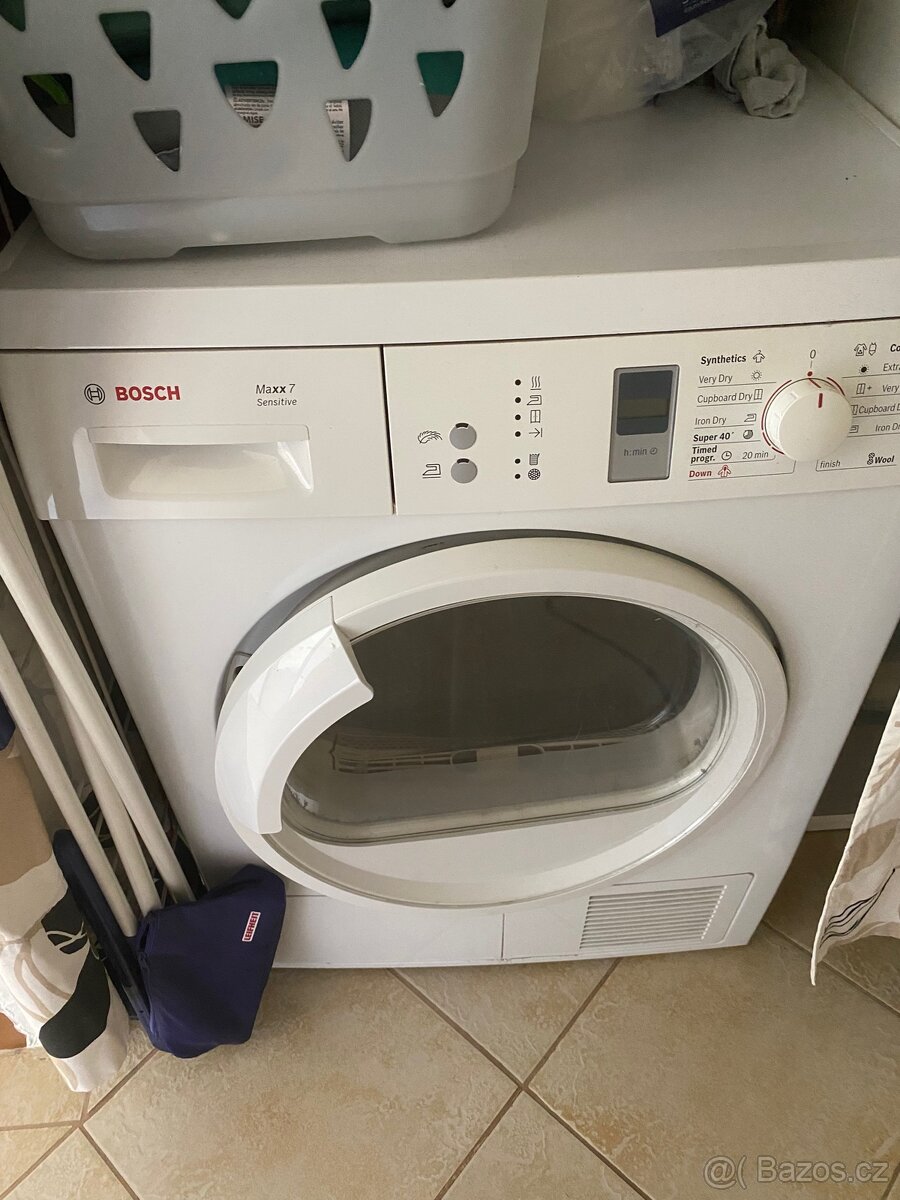 REZERVACE. Sušička na prádlo Bosch Maxx 7 Sensitive