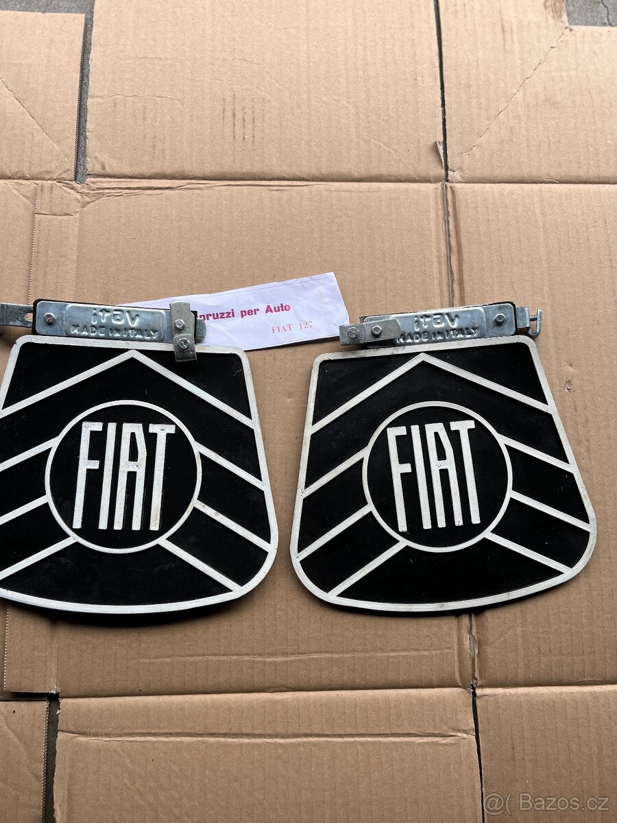 Fiat 127 dobové zadní zástěrky