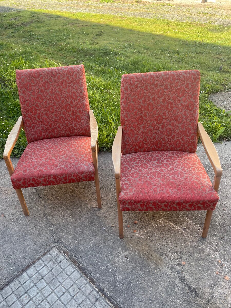 2x křeslo
