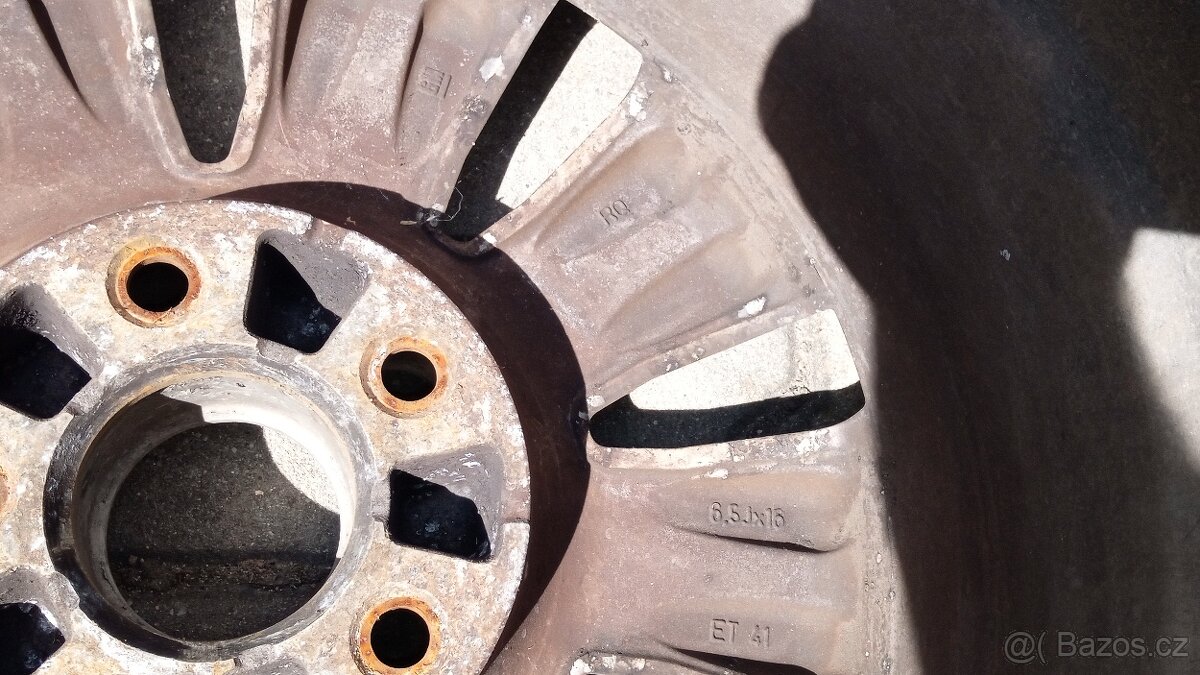 Opel alu kola 6,5x16 ET41 5x105 vyměním za 5x115