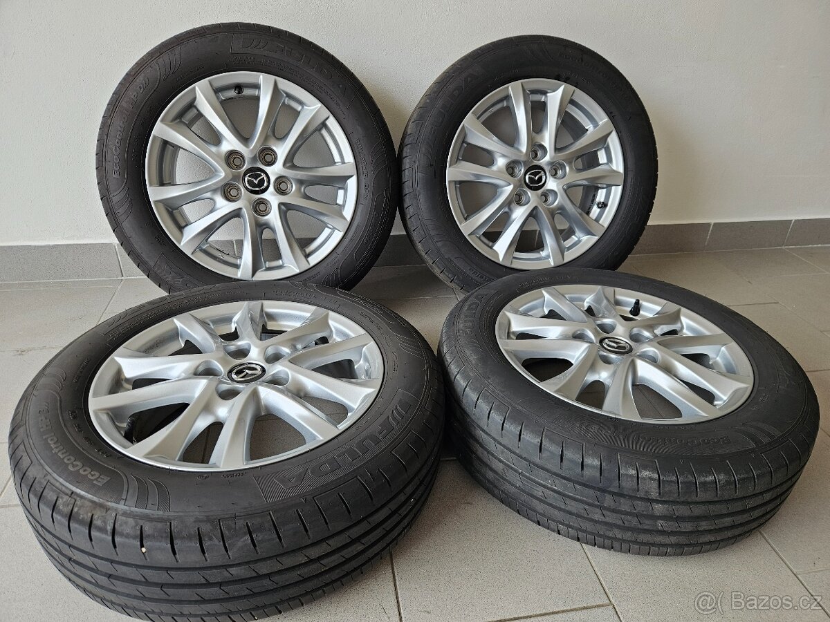 Orig. Mazda 5x114 Letní 205/60/16 - zánovní