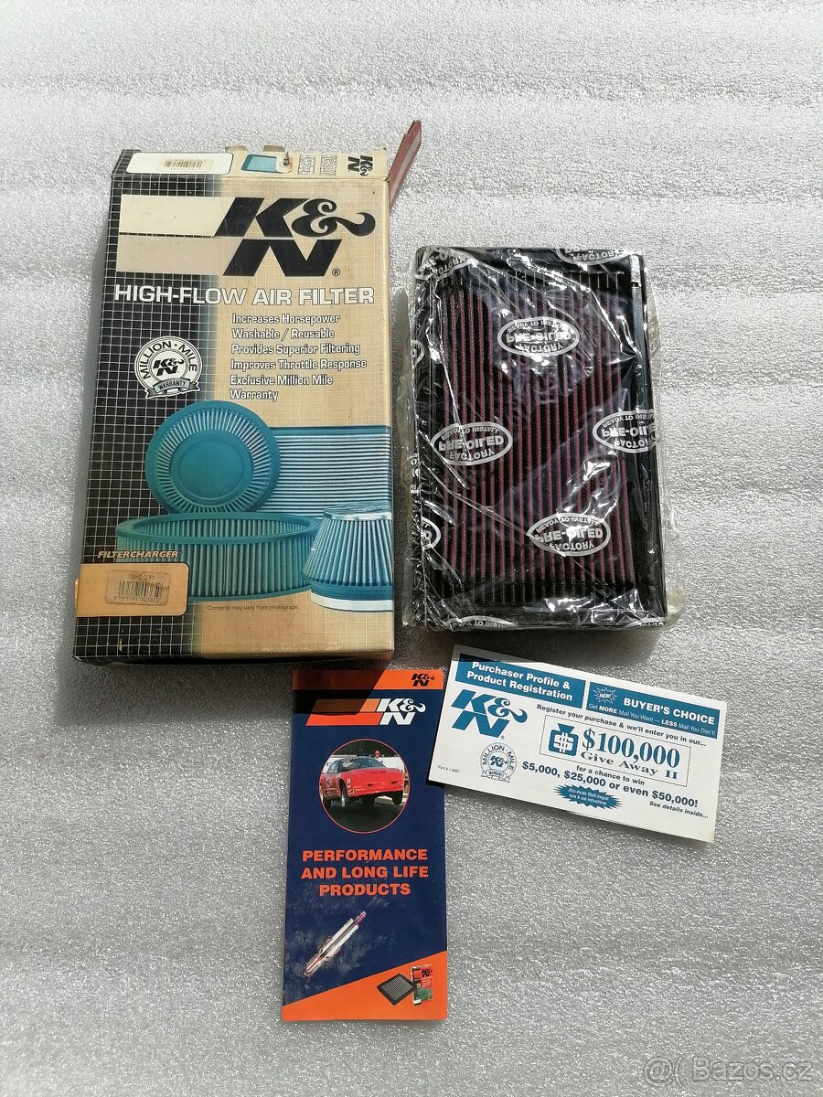 Nový sportovní tuningový filtr K&N na Nissan nebo Infiniti