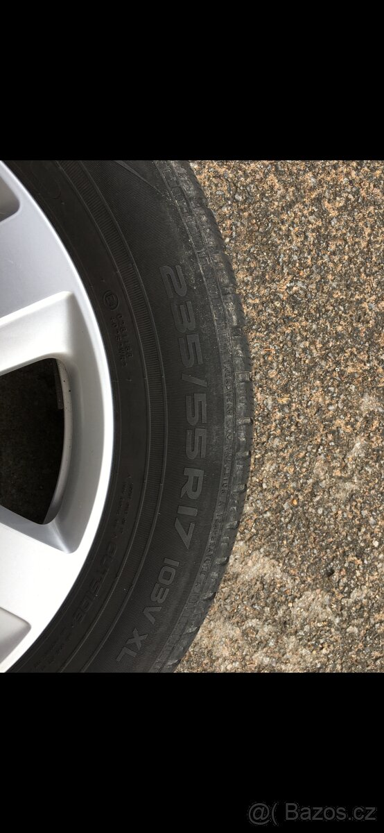 17" Alu kola Audi 5x112 – ZIMNÍ – ORIGINÁL
