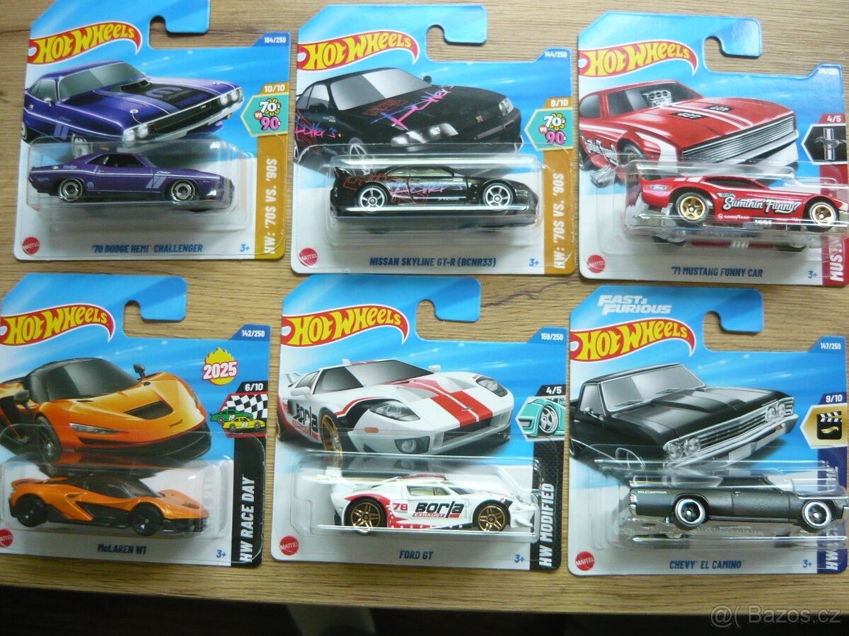 AUTÍČKA HOT WHEELS