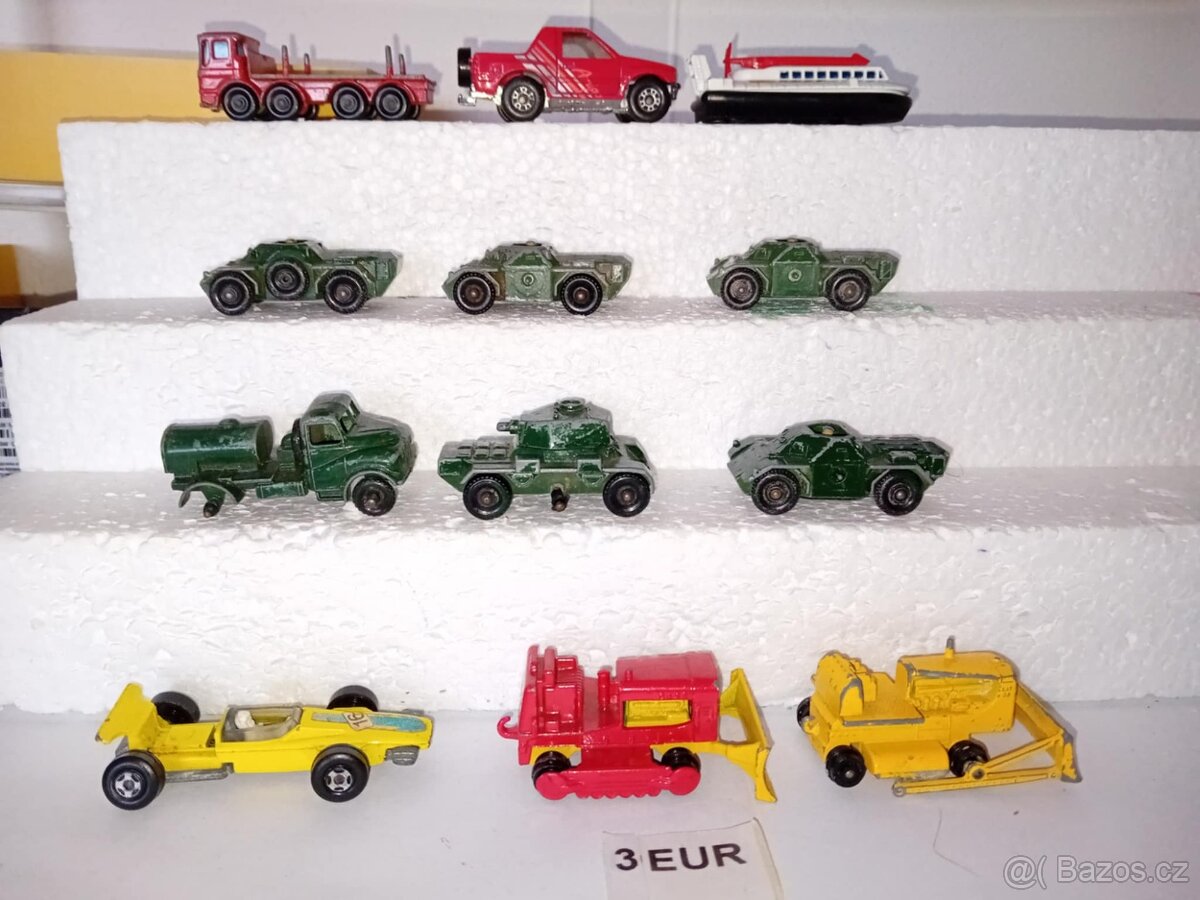 Matchbox RW superfast hrane modely