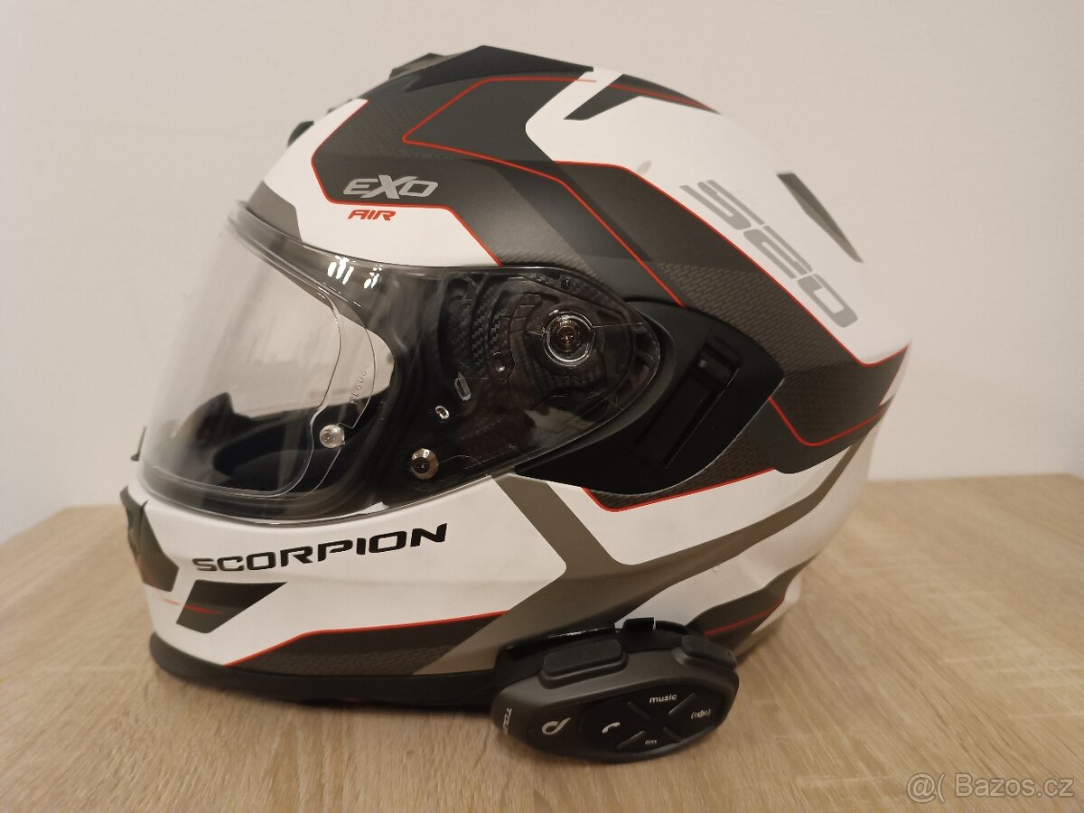 Helma Scorpion EXO-520 EVO AIR s intercomem