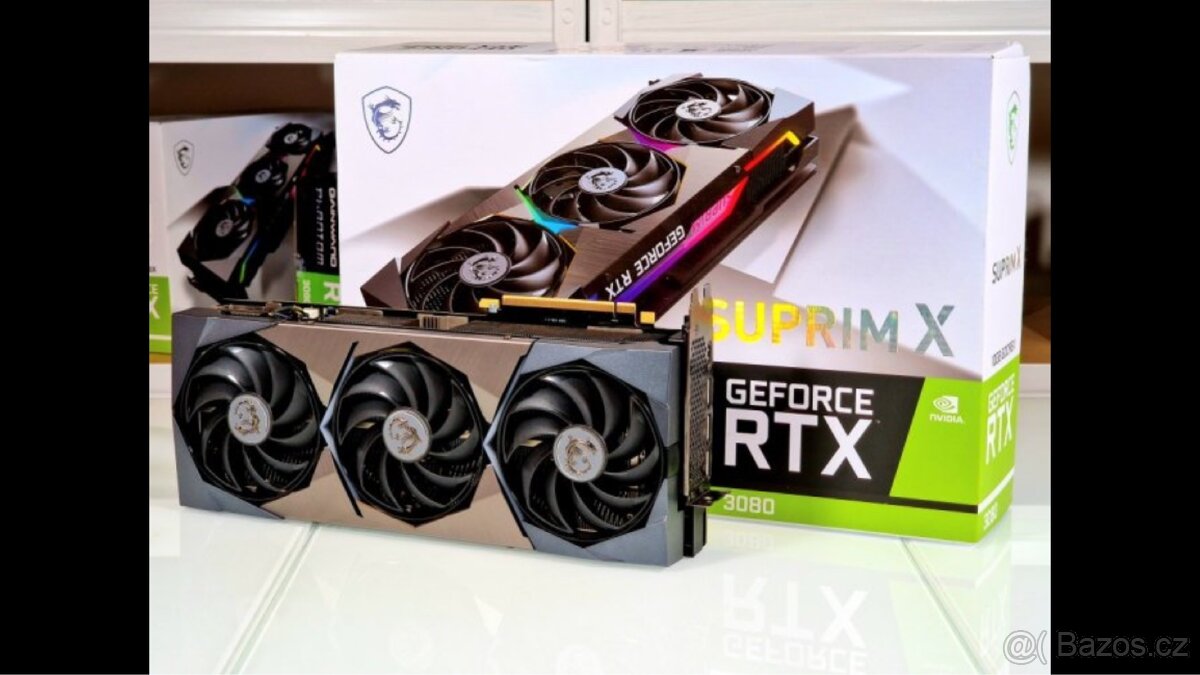 Grafická karta MSI NVIDIA GeForce RTX 3080 SUPRIM X 10 GB