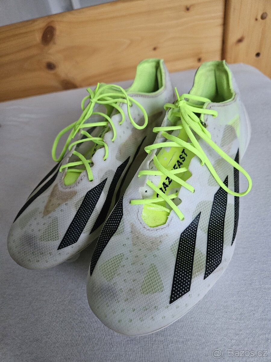 Adidas X crazyfast+ SG bílé vel. 37.5