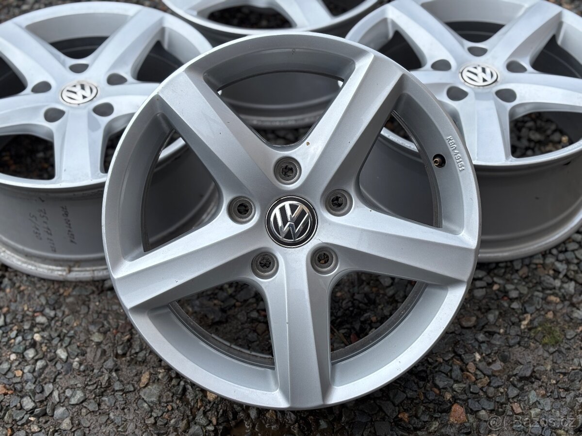 Alu original sada disku VW Aspen 5x130 7,5J ET50