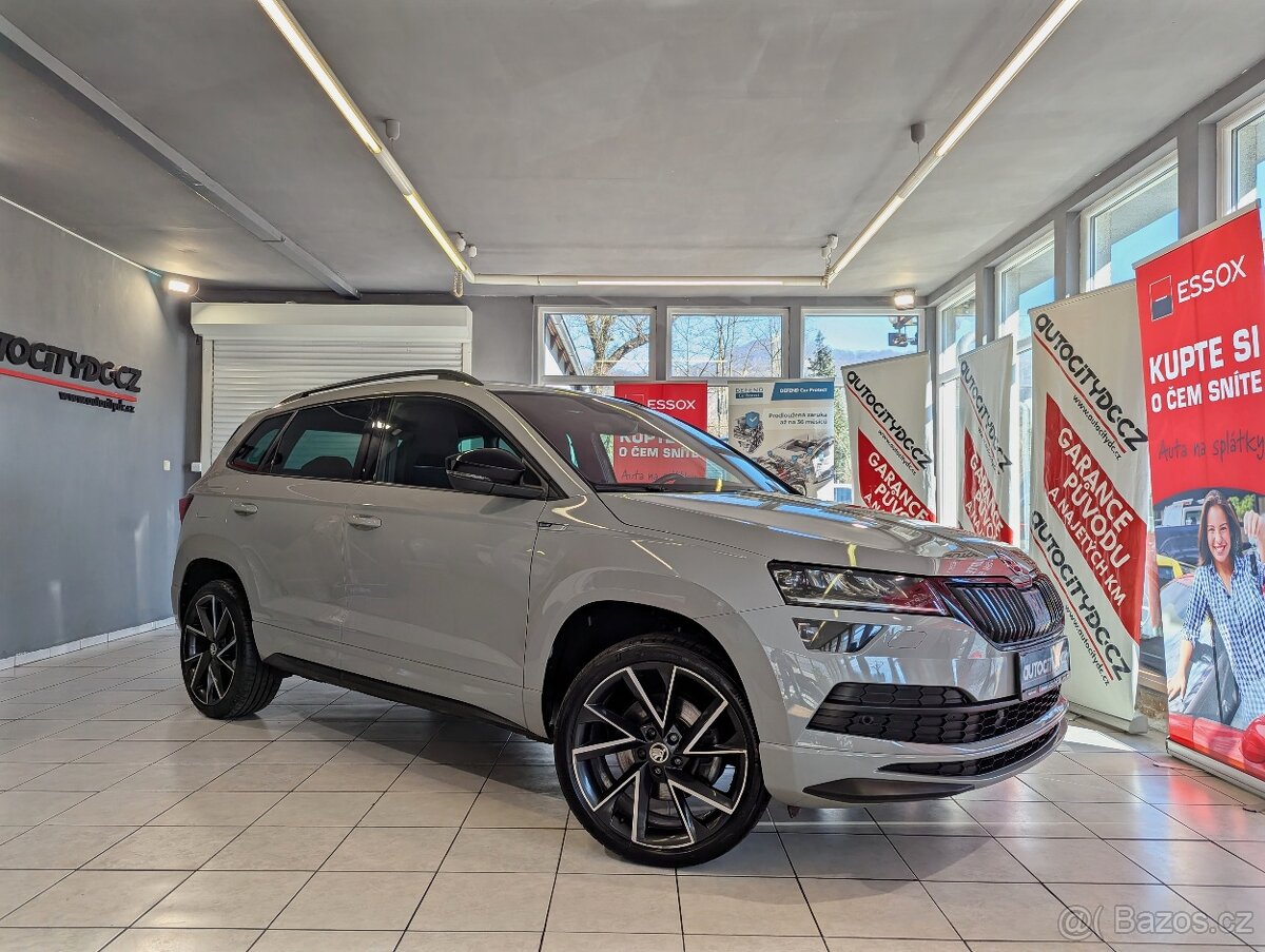 Škoda Karoq 1.5TSi 110kW Sportline LED KAMERA DPH
