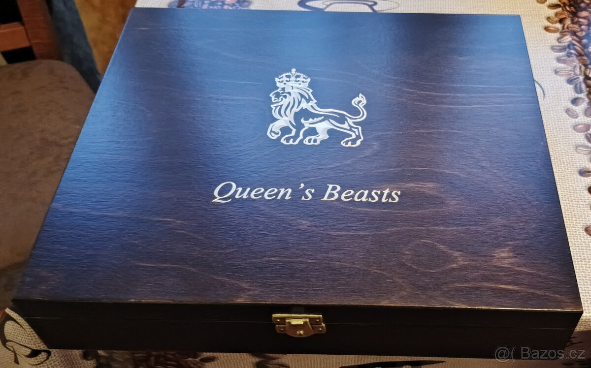 Etue na 10x 10Oz Queen¨'s Beasts