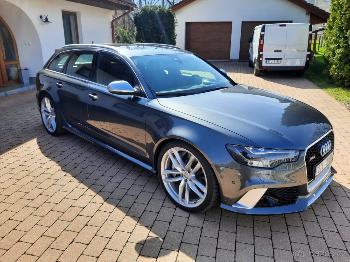 Audi RS6, 135tkm, 4/2013, CERAMIC, B&O, HUD, SOFT CLOSE