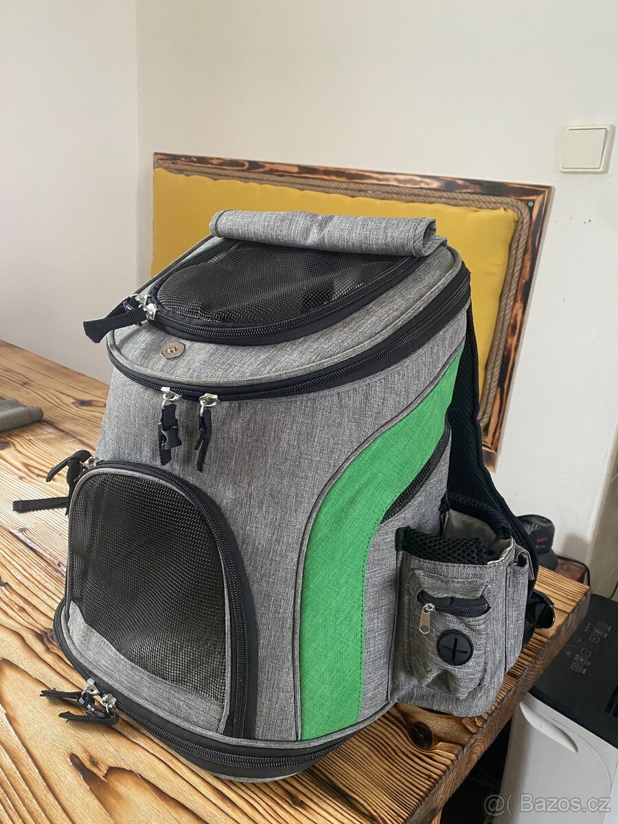 Přepravní skládací batoh pro psy