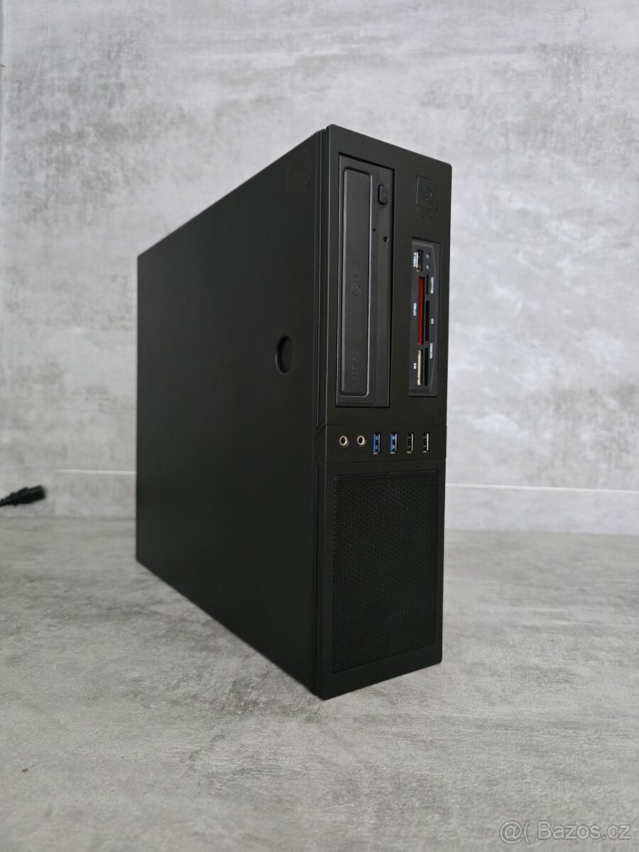 Úsporrné herní SFF PC/Ryzen 5/RX6400/32GB RAM/500GB SSD