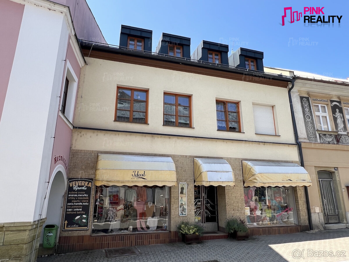 Pronájem bytu 2+kk, Rychnov nad Kněžnou, centrum