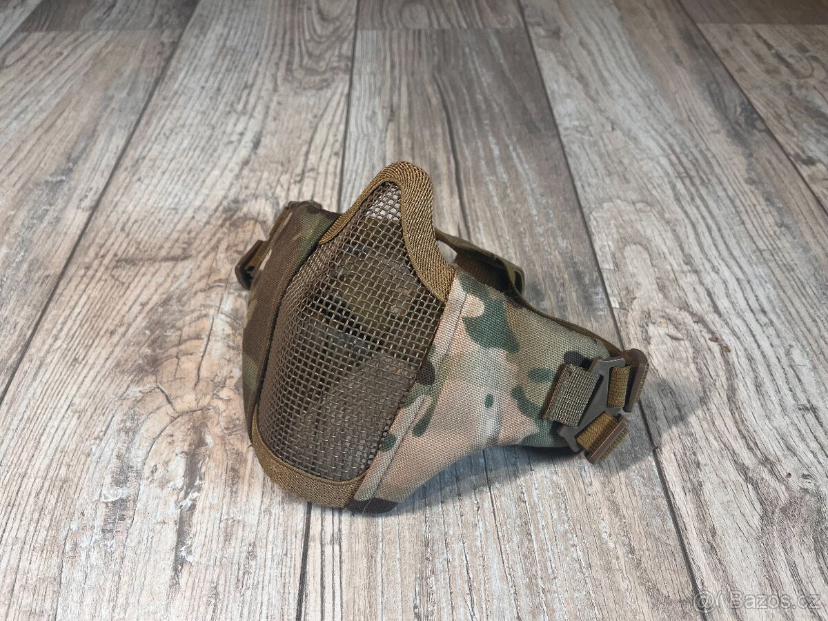 Airsoftová maska na obličej