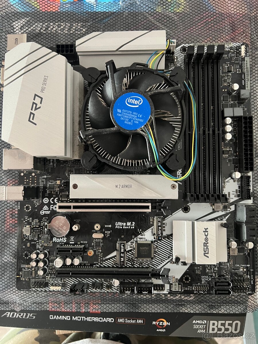 Procesor i3 10100f + deska Asrock B460M PRO4