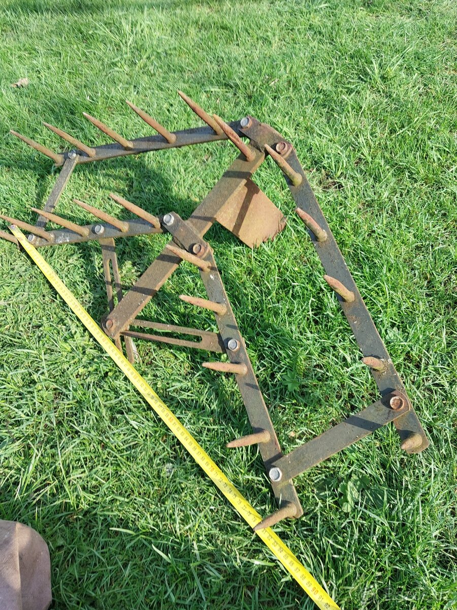 Brány hřebenové za malotraktor