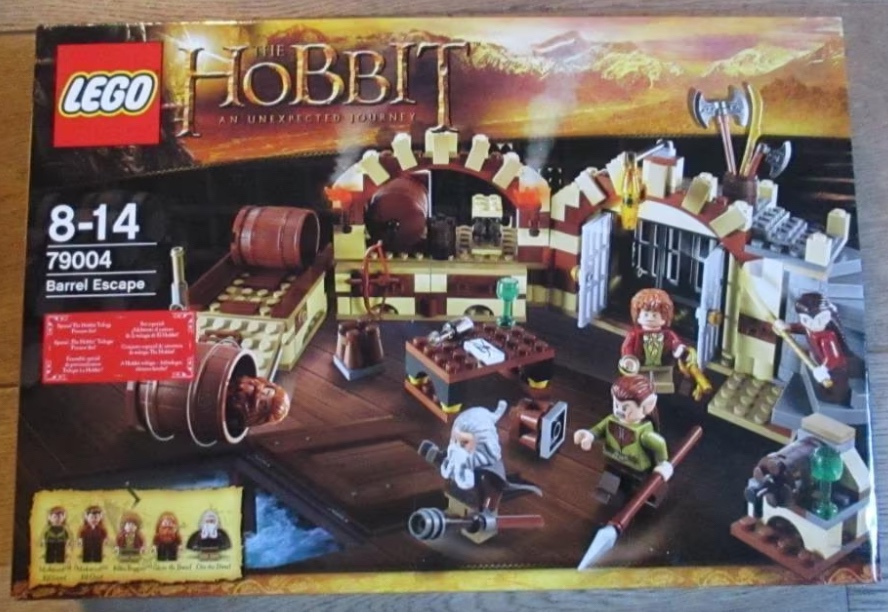 79004 LEGO The Hobbit - Barrel Escape