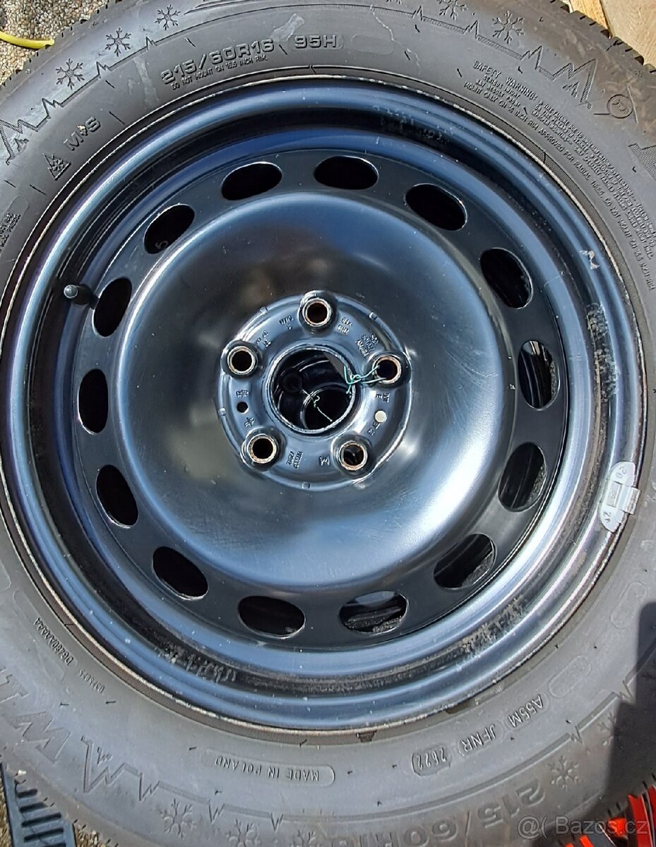 Plechové disky 5x112 ET43 r16