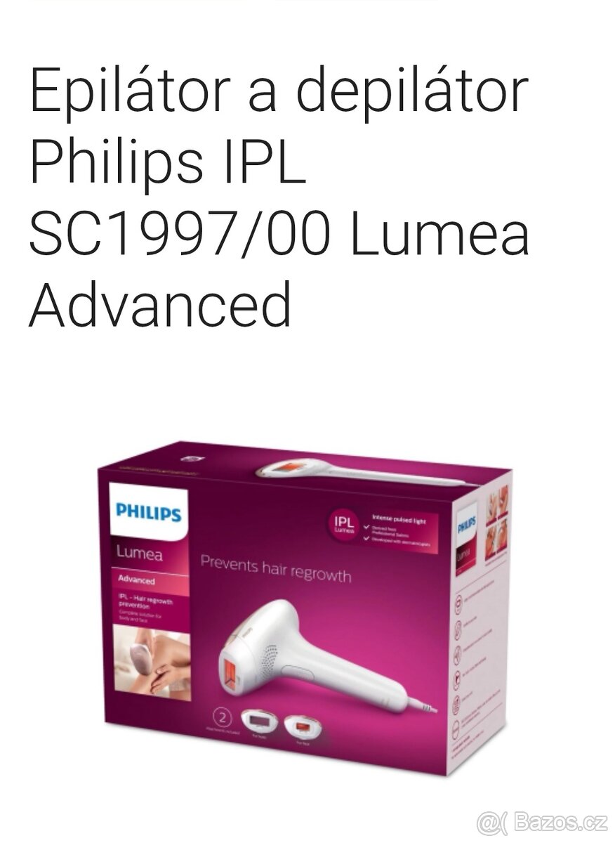 Philips lumea IPL 7000 SC 1997/00
