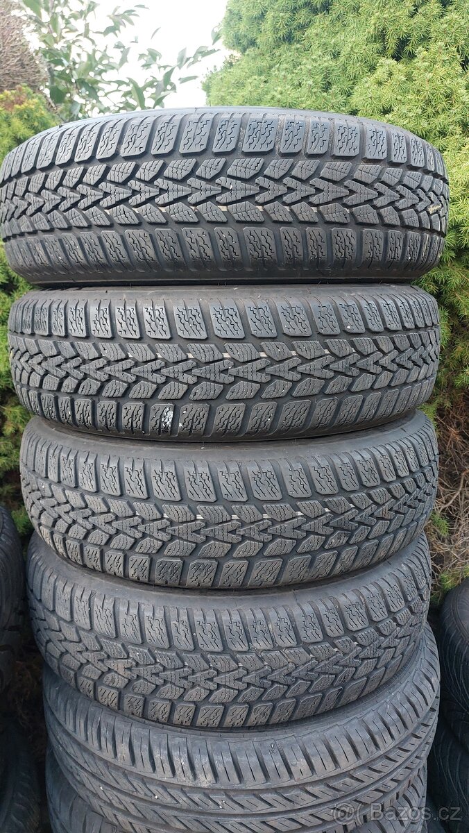 Pneu zimní, 4 ks, rozměr 165/70/14, 81T, zn. DUNLOP