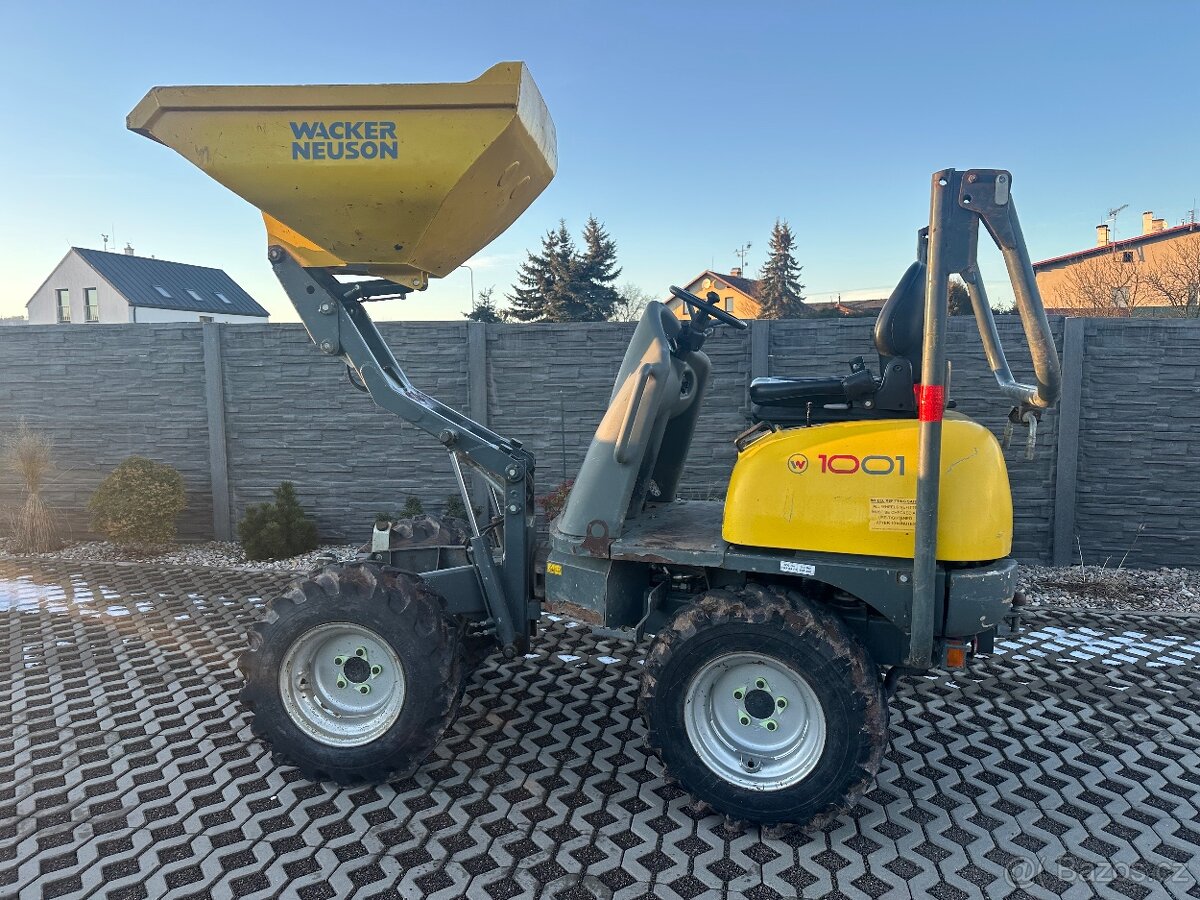 Wacker Neuson 1001 kolový dumper 1T