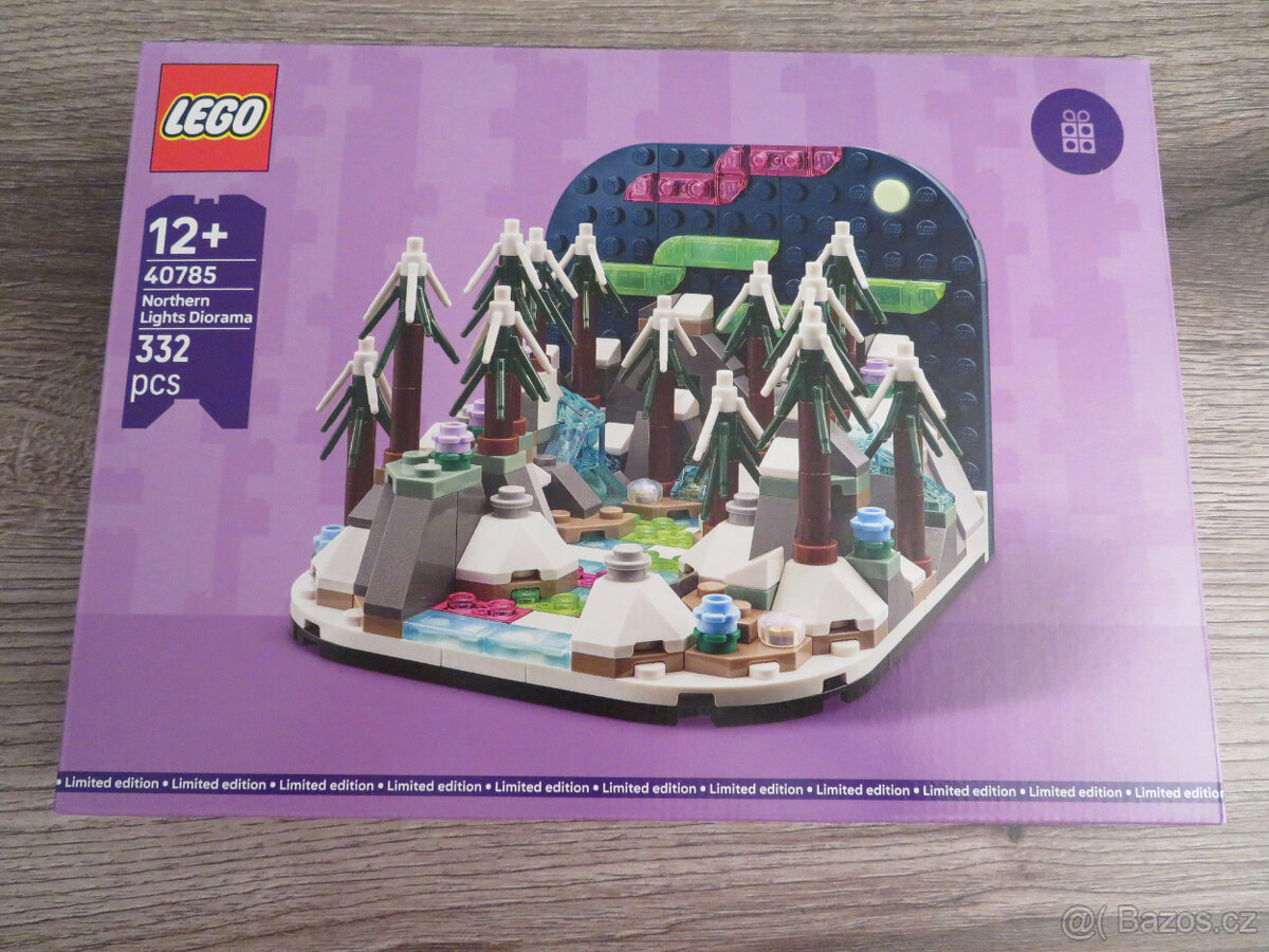 LEGO 40785 Northern Lights Diorama (Polární záře)