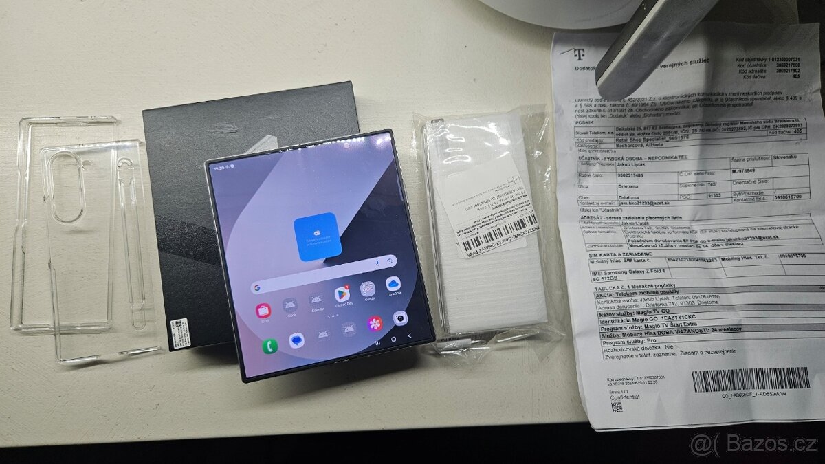 Samsung Galaxy Z Fold 6 dual 512GB - aj vymením